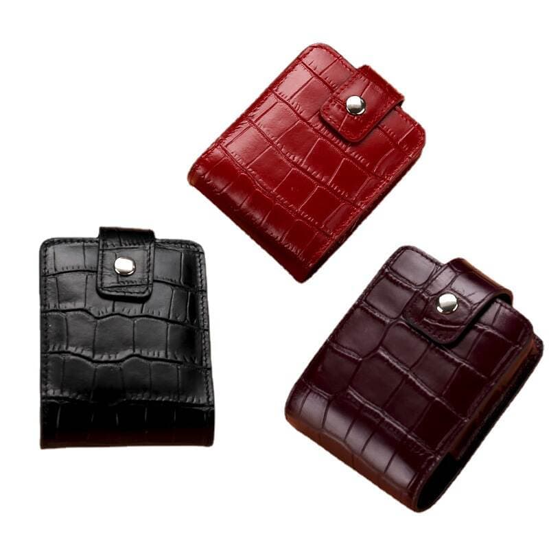 Casual, Elegant, Exquisite Capacity, Large Crocodile Pattern, Compact, Portable and Fashionable Lipstick Storage Lipstick Bag Carry-On Bag 4