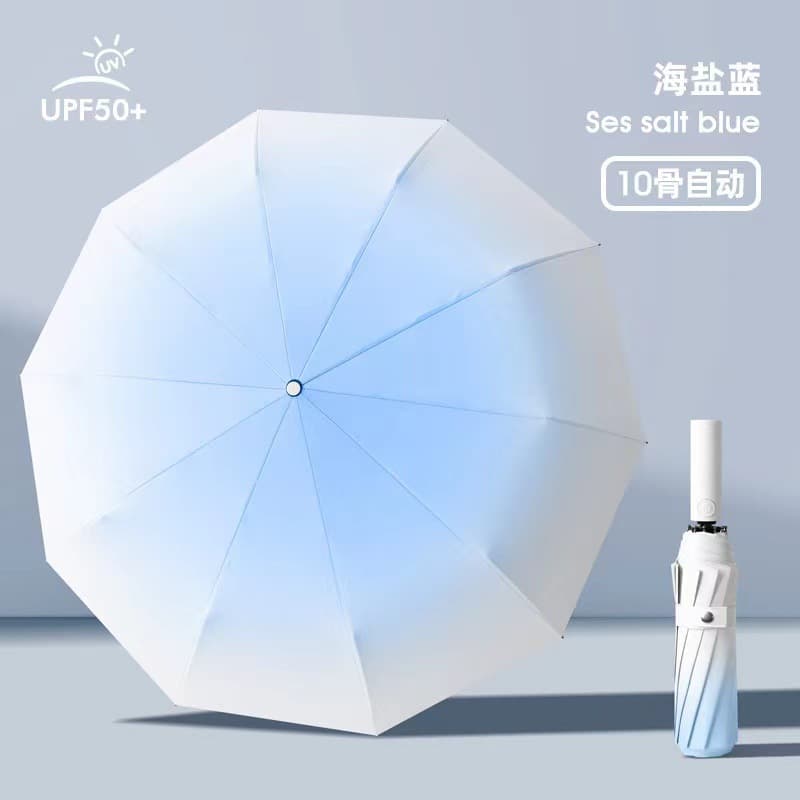 [automatic gradient 10 strands] sky blue
