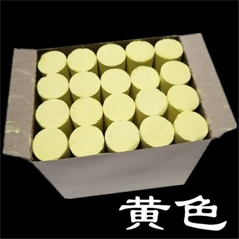 Yellow chalk (20 pieces per box)