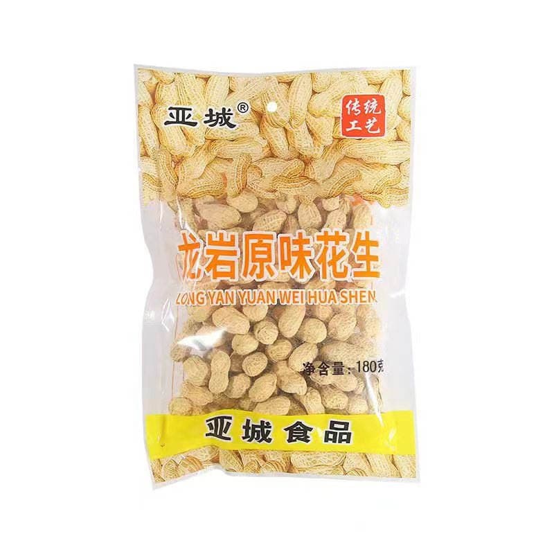 Fujian Longyan Asia City 180g Garlic Peanut Snacks Wholesale Bagged Nuts Roasted Seeds and Nuts 5