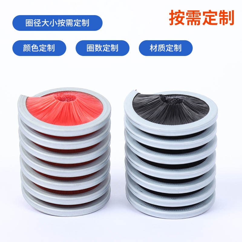 Customized Internal Winding Spring Brush with High Toughness for Decontamination, Rust Removal, Polishing, and Cleaning; Nylon/Copper-Plated/Stainless Steel 4