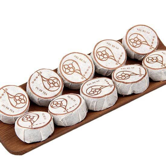 Yunnan Mini Pu'er Tuo çayı (bişmiş, yapışqan düyü ətirli) 4
