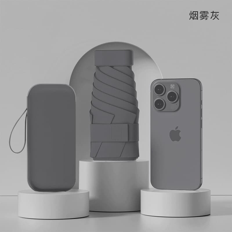 Flat 40% off full blackout [color matching handle] smoke gray