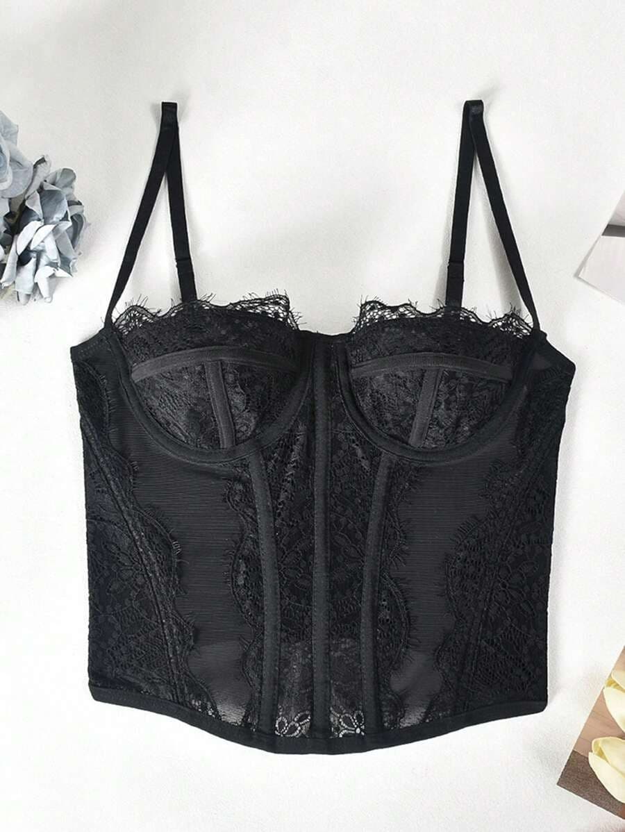 Black [with steel ring and no breast pad]