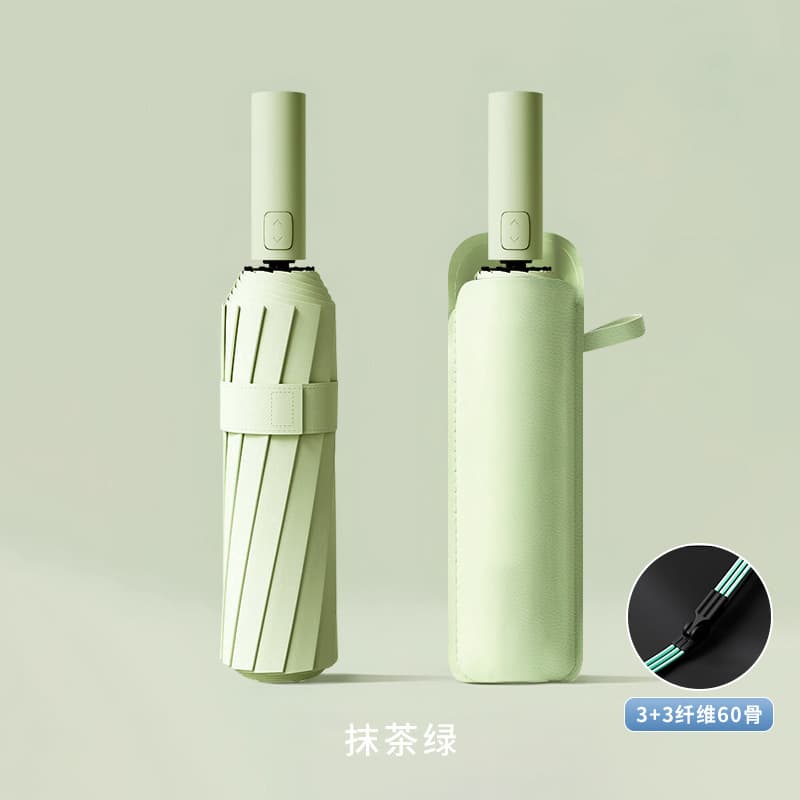 Upgraded model/matcha green [60 fiberglass wind-resistant ribs + increased reinforcement + rain or shine]