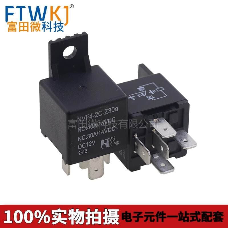 Ford Avtomobil Rele Nvf4-2A-Z40A Nvf4-2C-Z30A DC12V/DC24V 4/5 Pin 40A 2