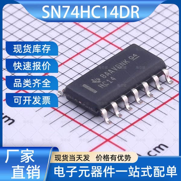 Sn74Hc14Dr Inverter Soic-14 Ti (Texas Instruments) Chip Electronic Components