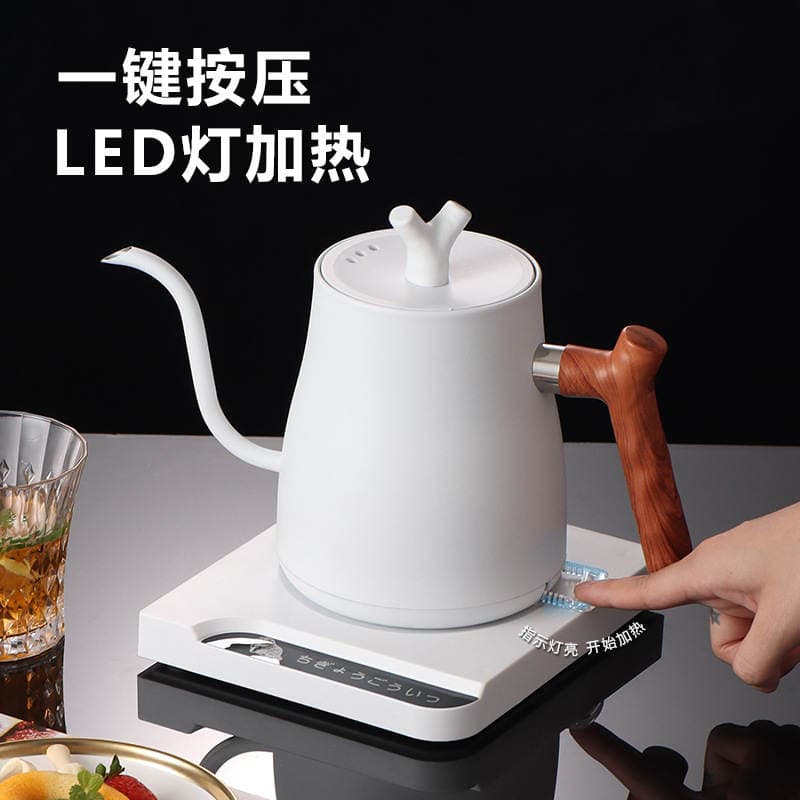 304 Stainless Steel Smart Thermostatic Kettle, Household Electric Kettle for Brewing Coffee, Factory Wholesale Direct Sales 2