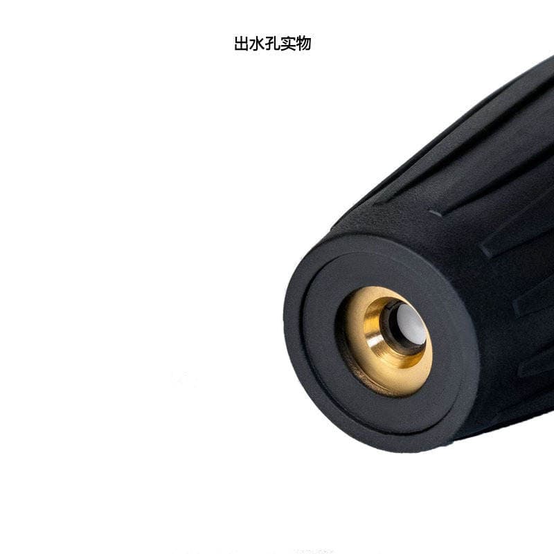 Cross-Border Hot-Selling High-Pressure Cleaning Machine Rotating Spray Head with Ceramic Core and Copper Valve Body 360 ° Turbo Nozzle Head 3000Psi 4