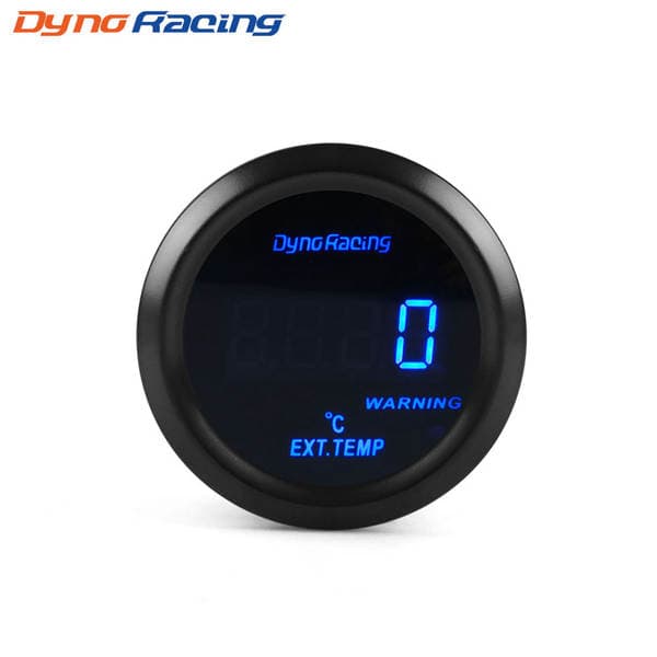 Car modified digital exhaust temperature gauge 52mmled blue light exhaust temperature gauge EGT sensor