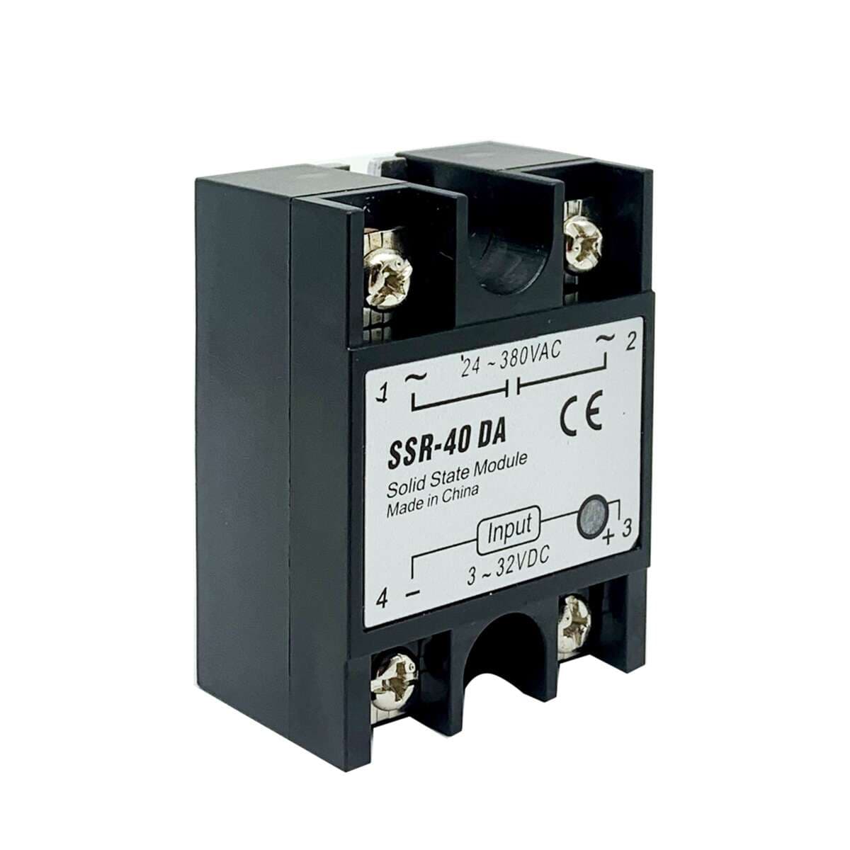 Birfazalı bərk cisim rele SSR-40DA/25DA, DC ilə idarə olunan AC 5