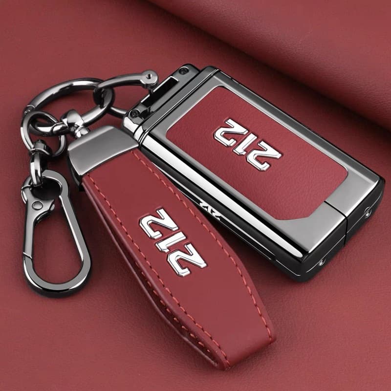 Red leather (rope buckle hanging buckle)