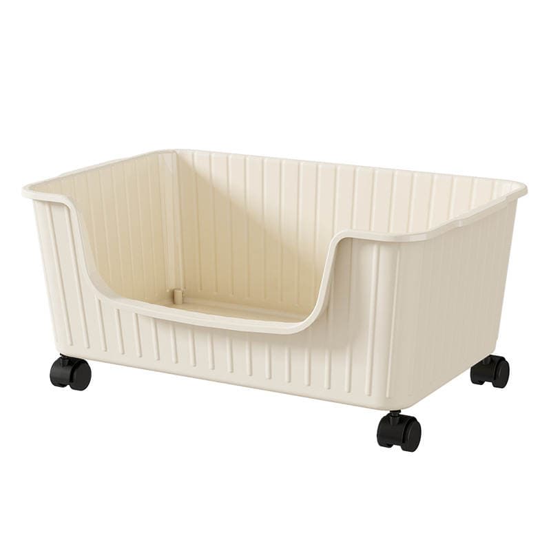 Storage Box for Students to Store Books, Book Box with Wheels, Movable Book Storage Box, Dormitory Bag Storage Box 5
