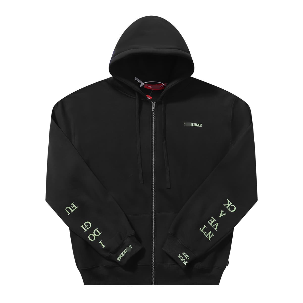 Luminous embroidery black [jacket]