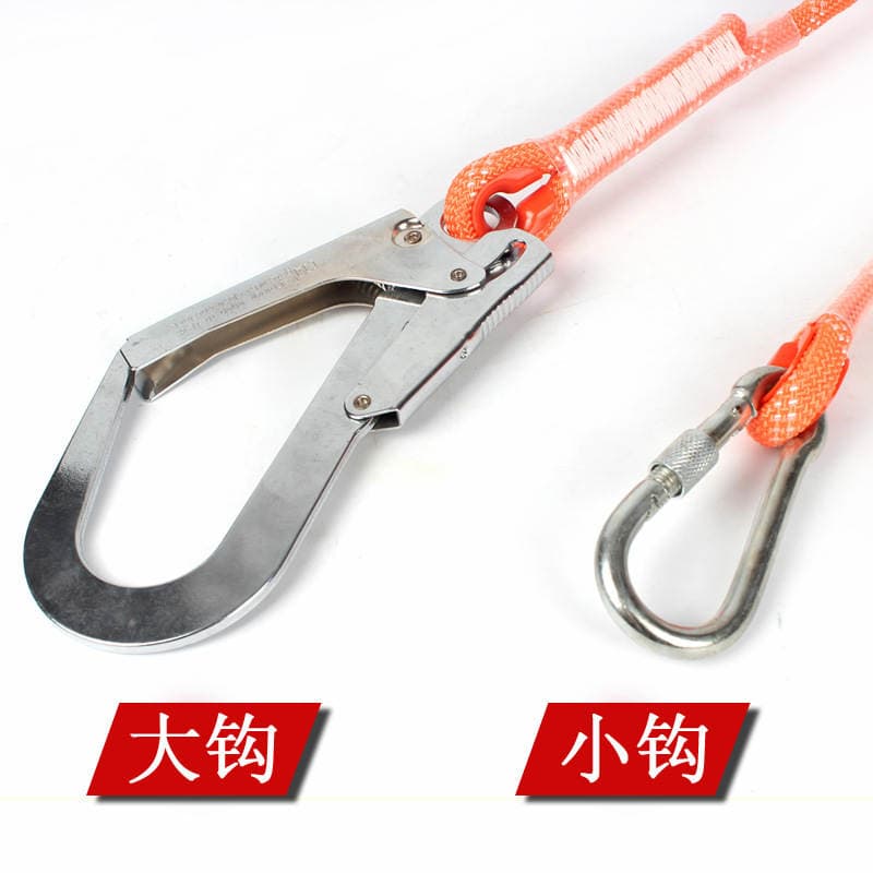 High-Altitude Safety Belt Work Outdoor Construction Safety Belt Single Hook Anti-Fall Double-Back Power Amazon Safety Rope 5
