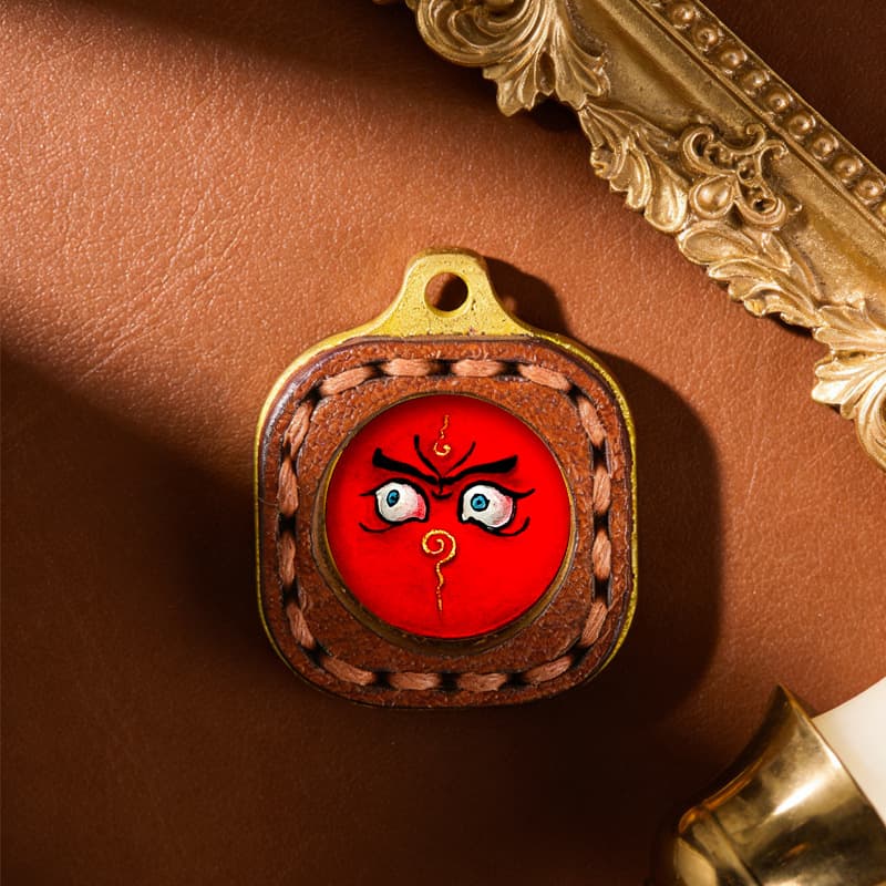 Red god of wealth eye