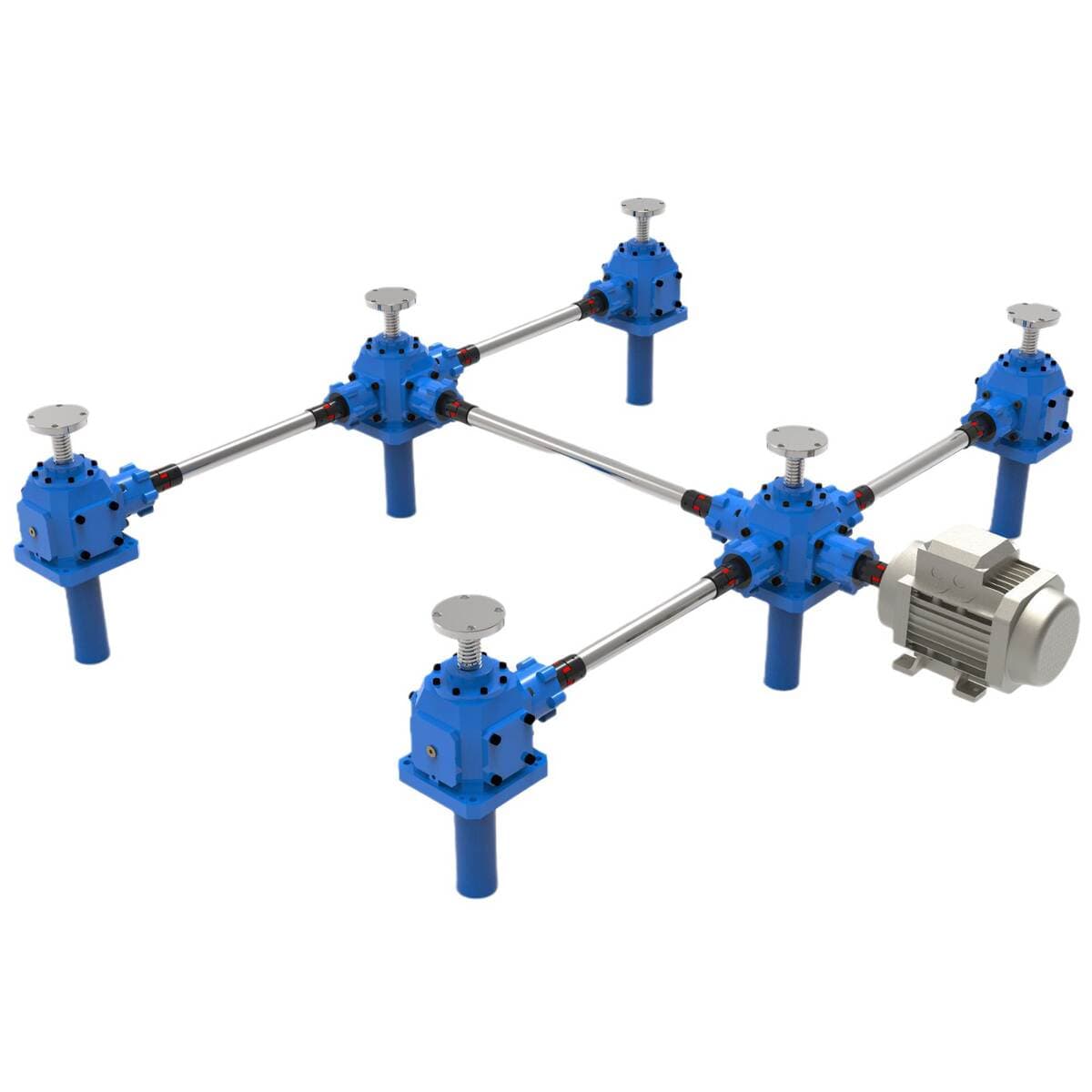 Sc Helical Gear Synchronous Lifting Mechanism, Multi-Unit Linkage Screw Lift Platform, Direct Supply from the Manufacturer with Quality Assurance 5