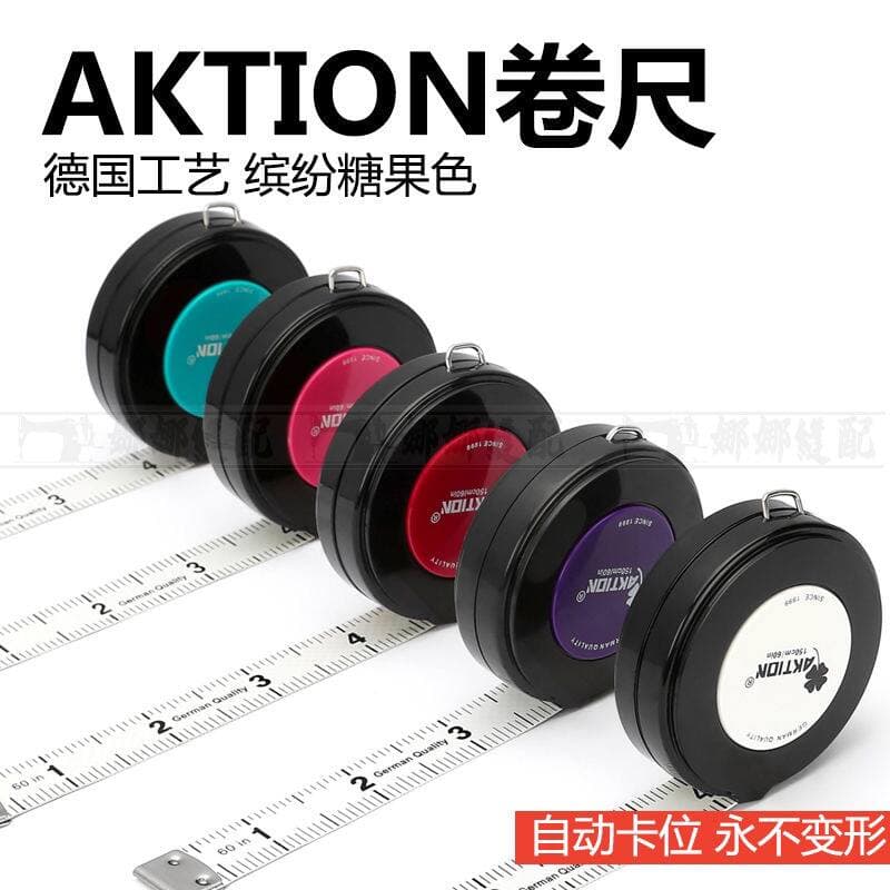 Ruler, Tape Measure, Clothing Measuring Tape, Tailor's Household Soft Tape Measure 1.5m 2.3m for Measuring Height 2