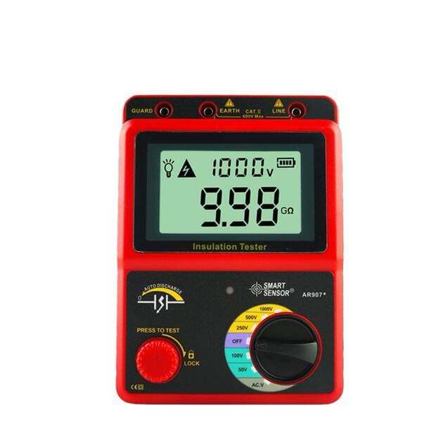 Xima Ar907+ Rəqəmsal Meqoohmmetr (500V, 1000V, 2500V)