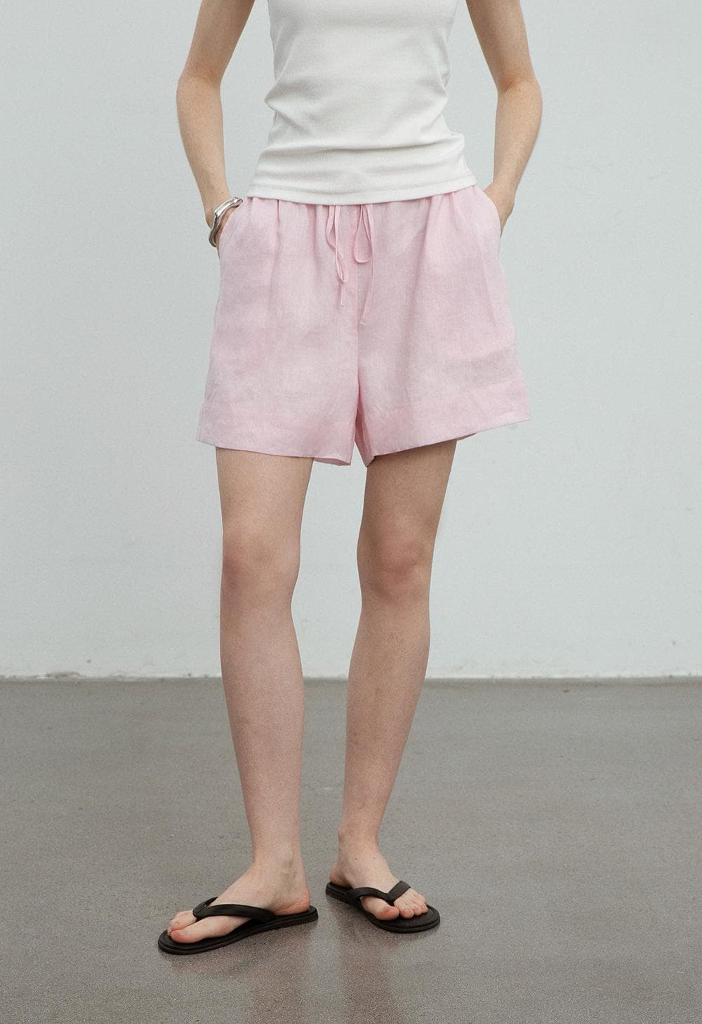 Pink shorts