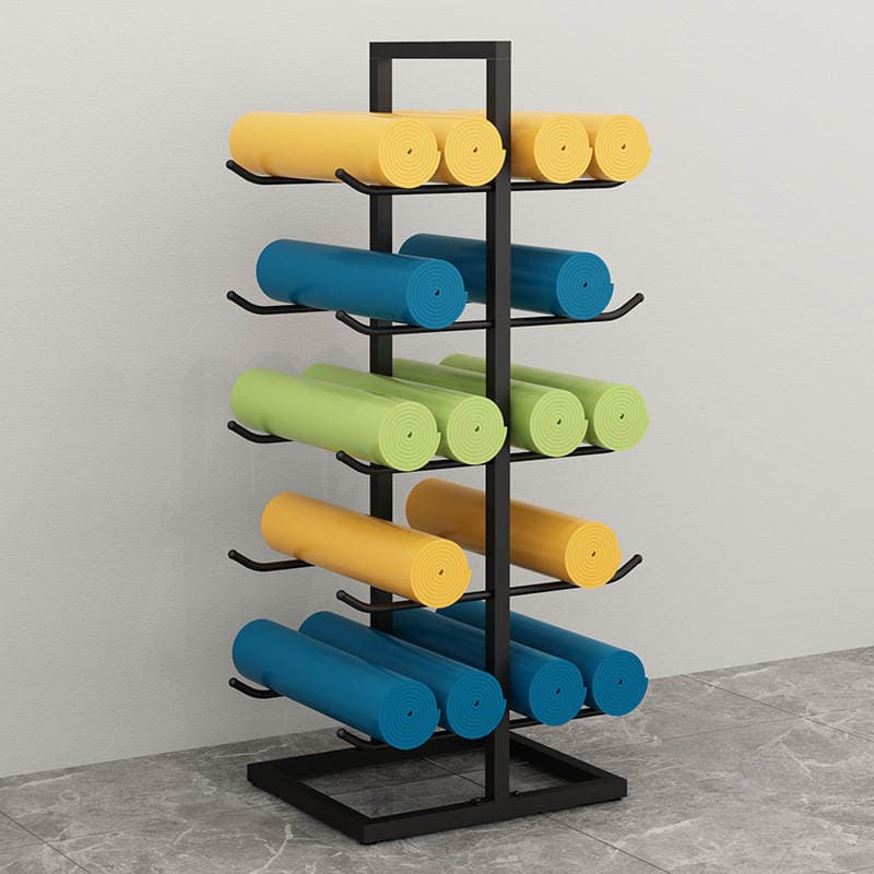 Yoga Mat Storage Rack, Gym Storage Rack, Rack for Storing Yoga Mats, Yoga Studio Tools and Equipment, Large Capacity 2