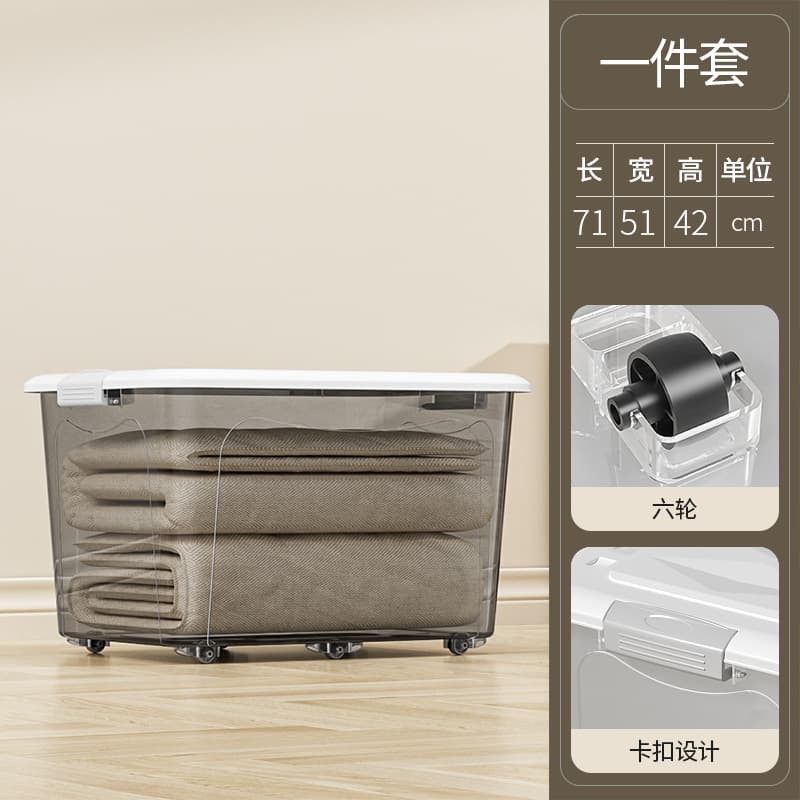 3617a-transparent gray [69*49*40cm]