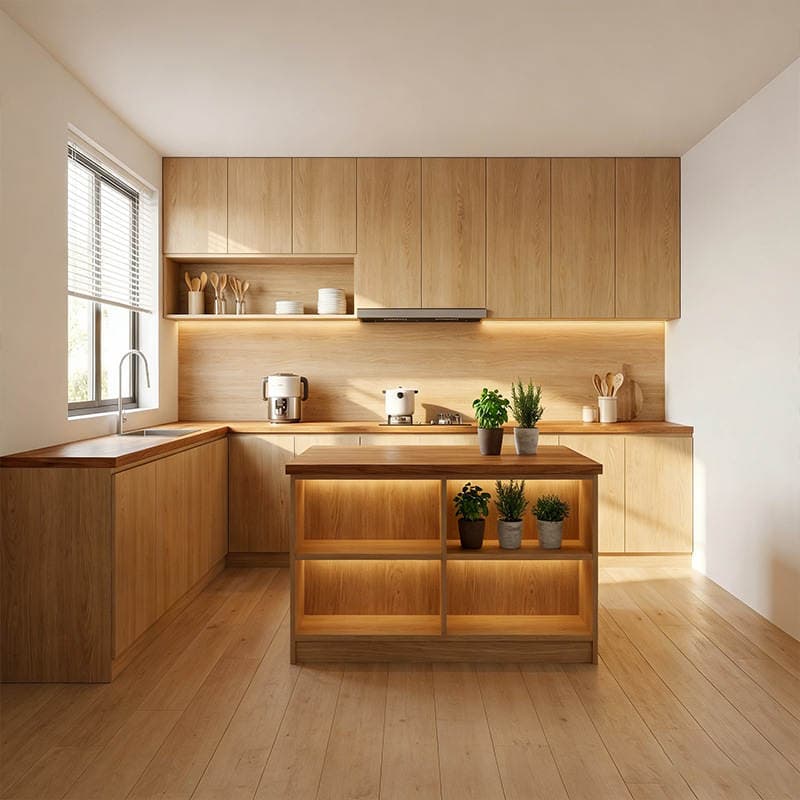 Manufacturer of Modern Minimalist Style Apartment Furniture, Whole House Customization, Hotel Rental Room Wardrobe and Bookcase Combination Furniture Customization 4