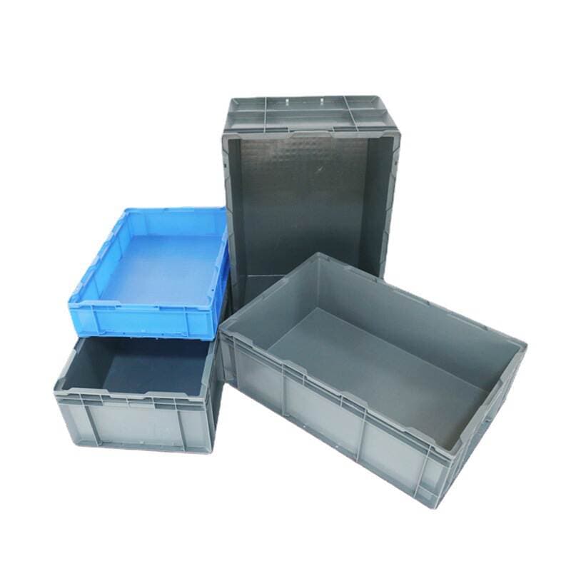 Plastic Box European standard car turnover box stamping plastic box car supplies logistics box accessories 5