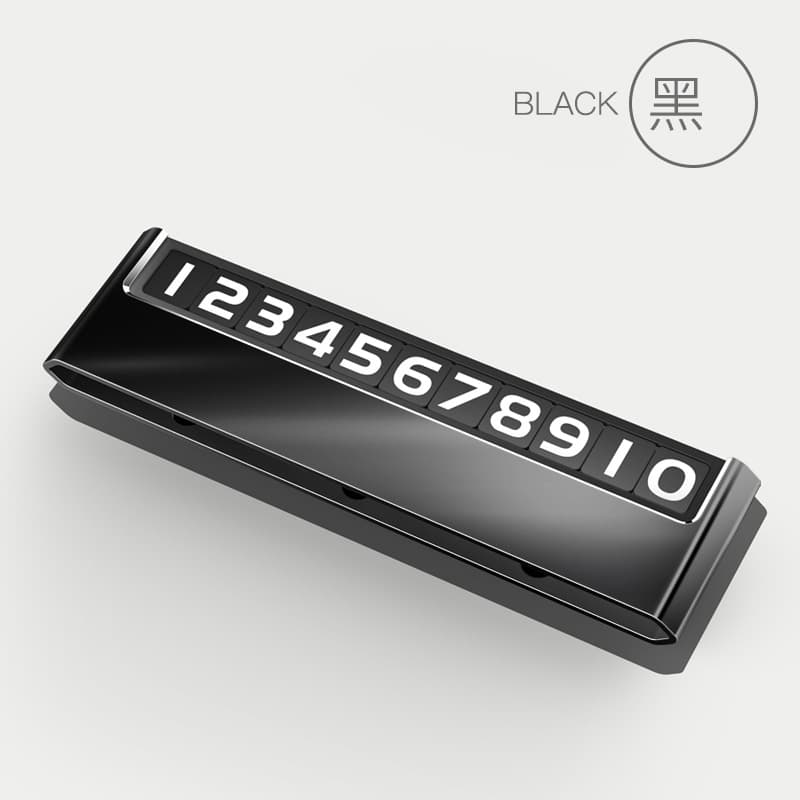 V7-black-alloy hidden parking sign