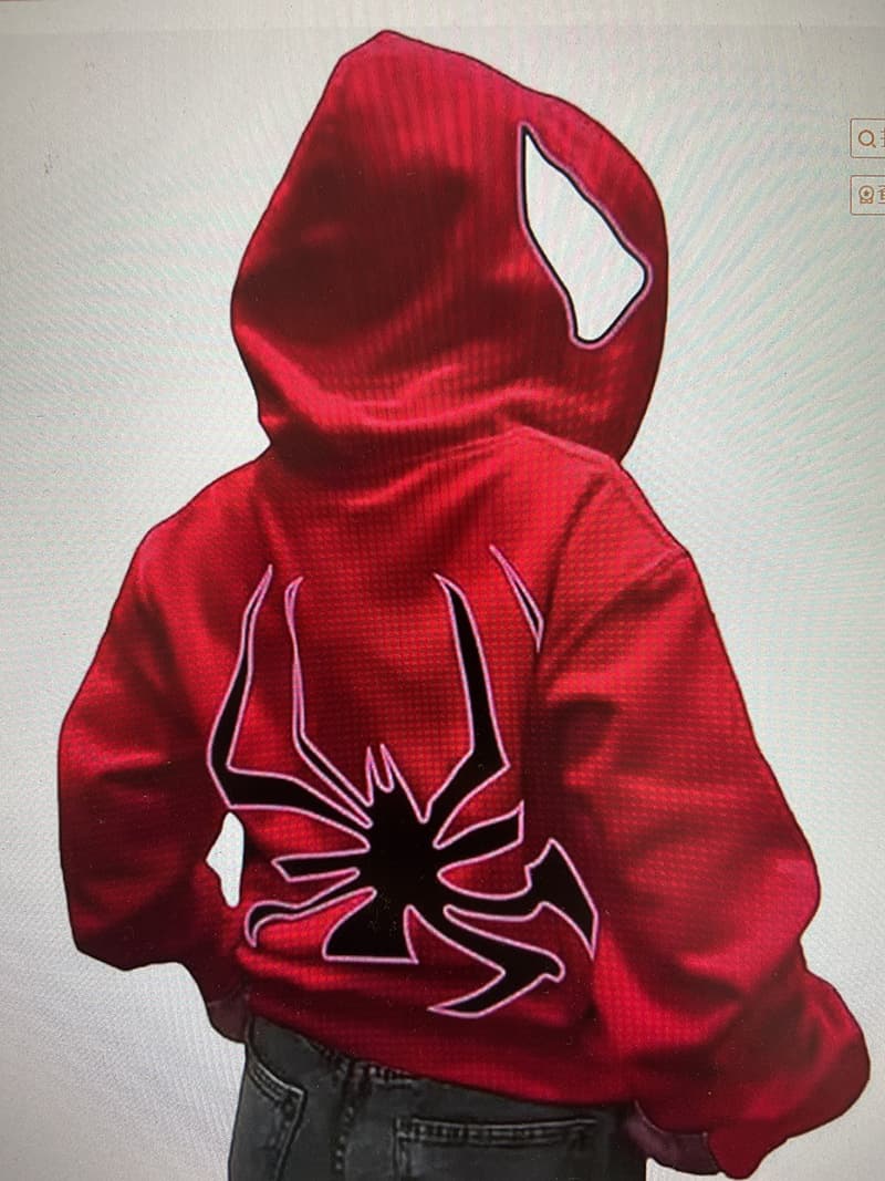 Red—black and purple logo