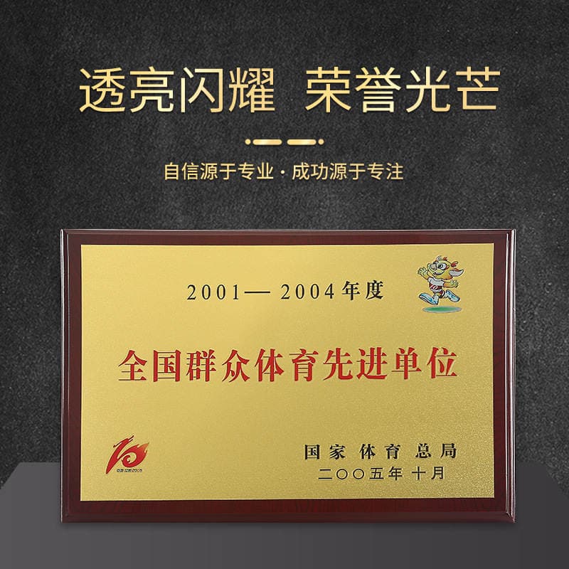 Wooden Award Plaques for Corporate Distribution, Agent Franchise, Solid Wood Display Plaques, Authorization Plaques, Business Recognition, and Commemorative Awards 3