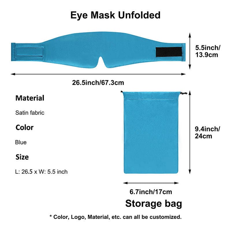 Spot Cross-Border New Eye Protection Mask, Sleep Protection Eye Mask, Soft Eye Protection, Blackout Sleep Eye Mask 2