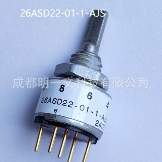 26Asd22-01-1-Ajs Rotary Encoder Grayhill Mechanical, New 16Ppr, 16 Claws 5