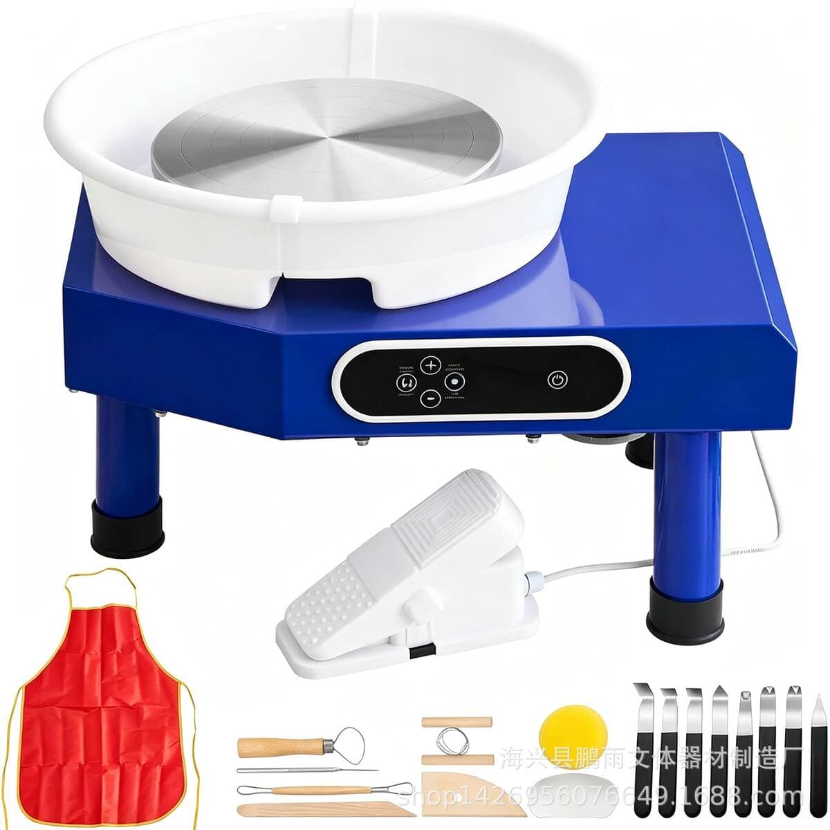 Factory Direct Sales Pottery Equipment Children's Teaching American and European Clay Machine Drawing Machine Stepless Variable Speed Drawing Machine Pottery 4