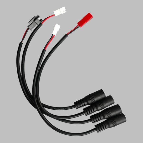 Dc5.5*2.1Mm Female Charging Cable Drag Female Xh2.54 Terminal Jst Sm Ph2.0 Plug Cable