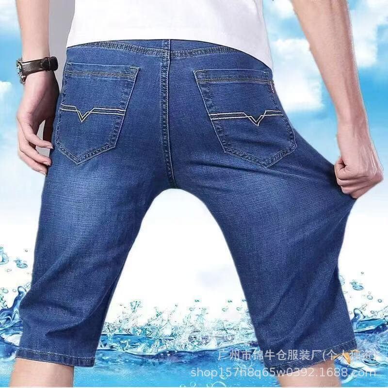 009 light blue (elastic mid pants)