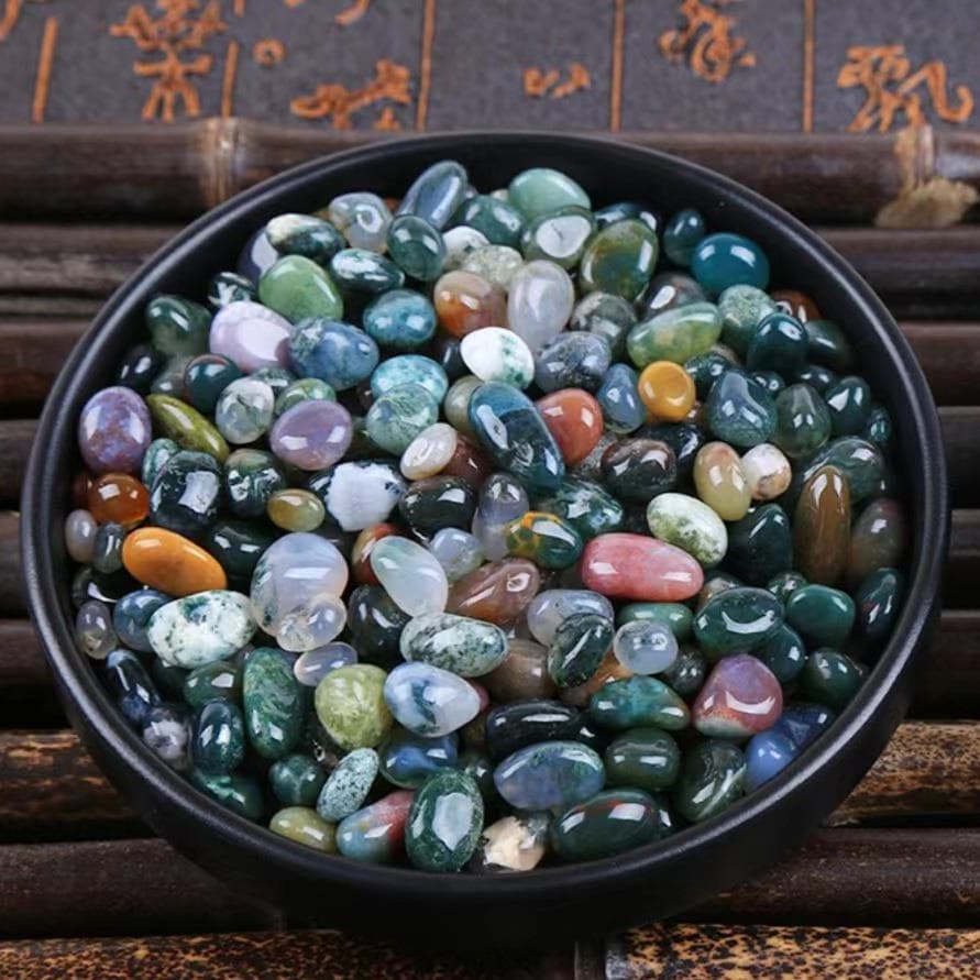Aquatic agate [0.5-1cm] (100g)