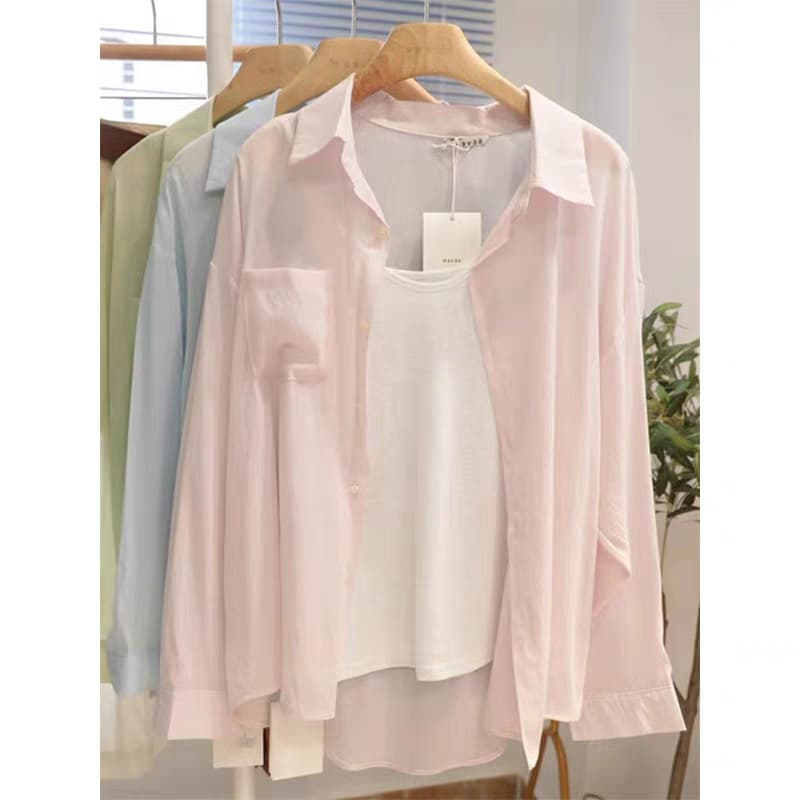 Pink (single-breasted cardigan)