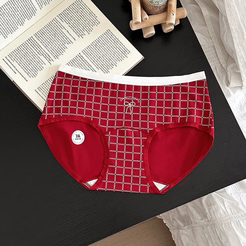 5235 - ancora red plaid