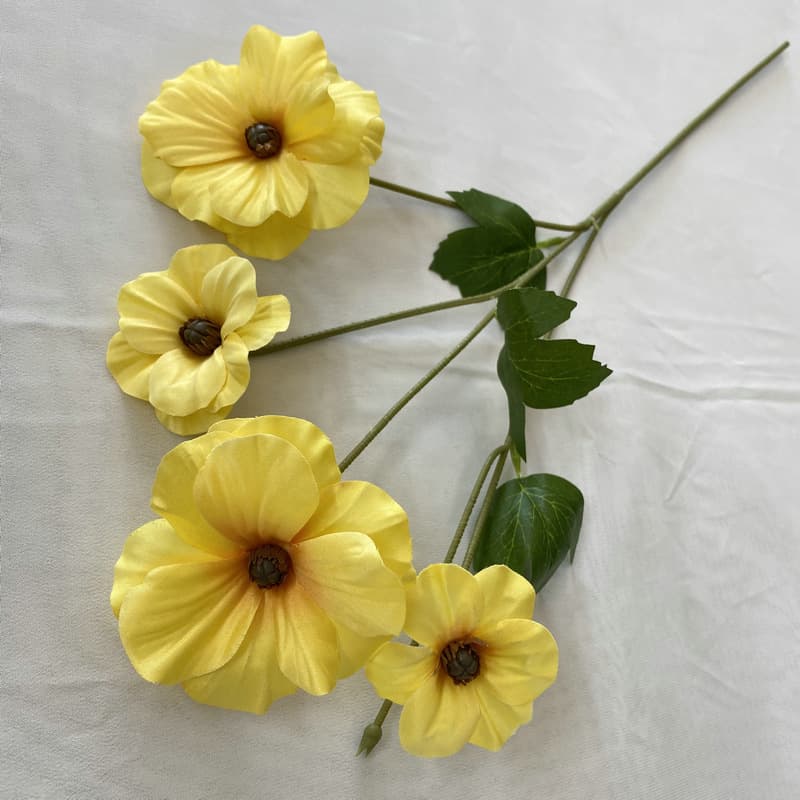 Bright yellow