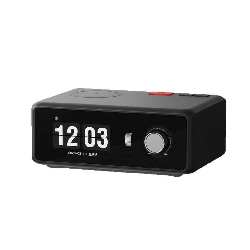 Resonant Lyrics Bluetooth dinamik, simsiz şarjlı, masaüstü, üzən sözlər funksiyalı, saat və dekorasiya 5