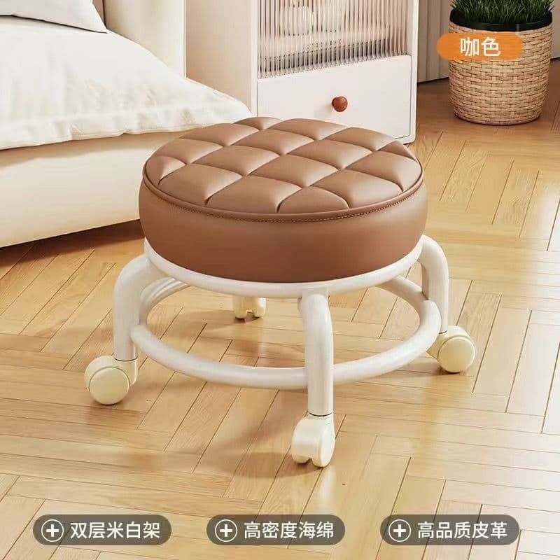 Bear brown (sturdy double-layer chassis + silent pulleys)
