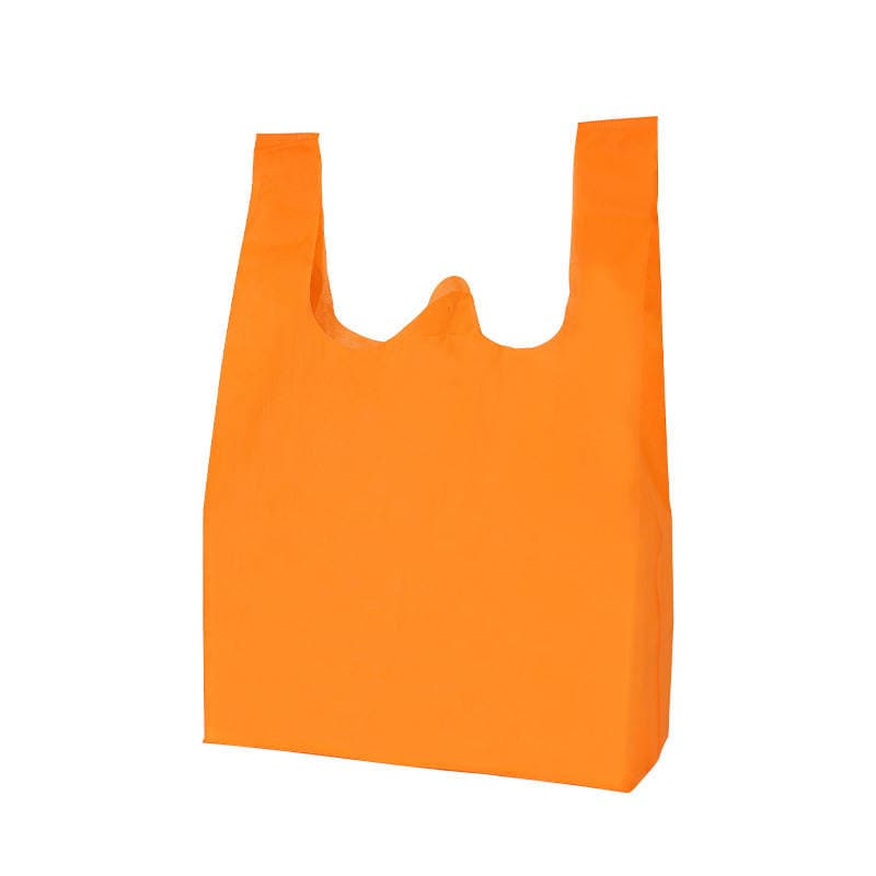 Cross-Border Non-Woven Vest Bags, Supermarket Eco-Friendly Shopping Bags, Color-Printed Promotional Vest Bags, Non-Woven Bags Custom-Made 5