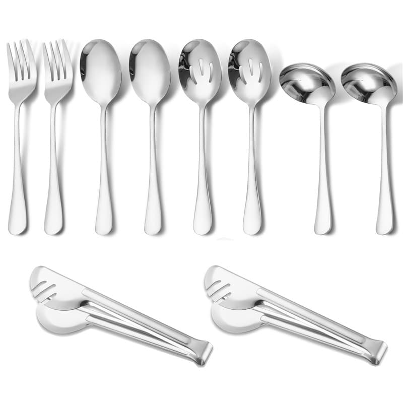 [silver 10-piece set] with semi-circle clip