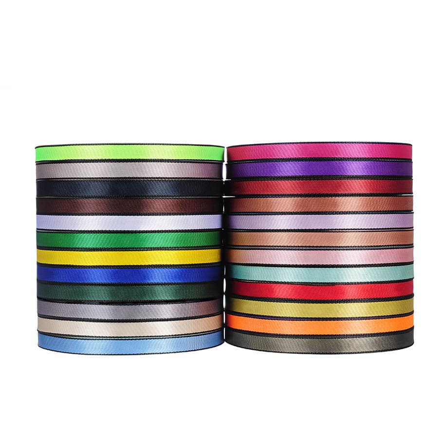 Seam-Sealed Twill Webbing, Bright Silk Ribbons, Handbags, Luggage, Shoelaces, Clothing Accessories, Pet Gift Box Straps 5