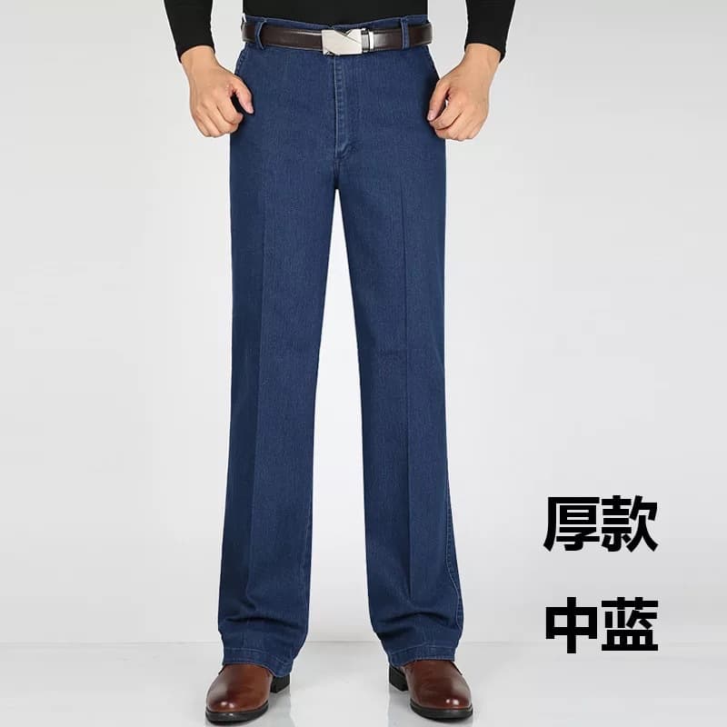 Thick medium blue