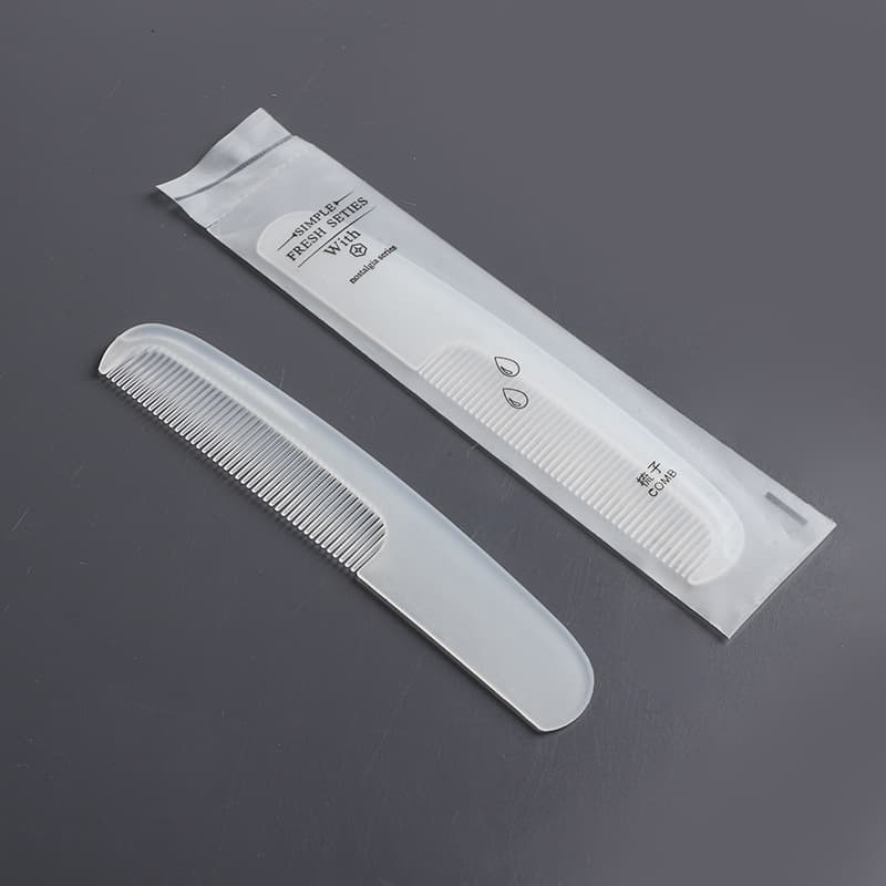 Soft film + transparent banana comb