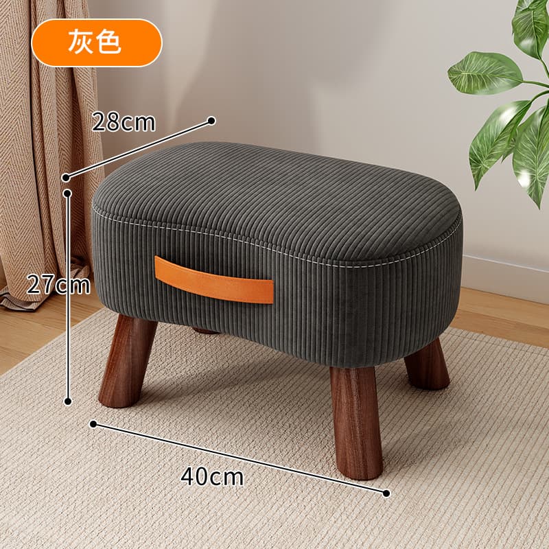 Heightened and reinforced model - gray 27 height (handle design with wide sitting surface)