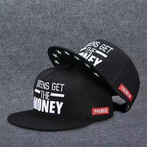 Black flat eaves [money]