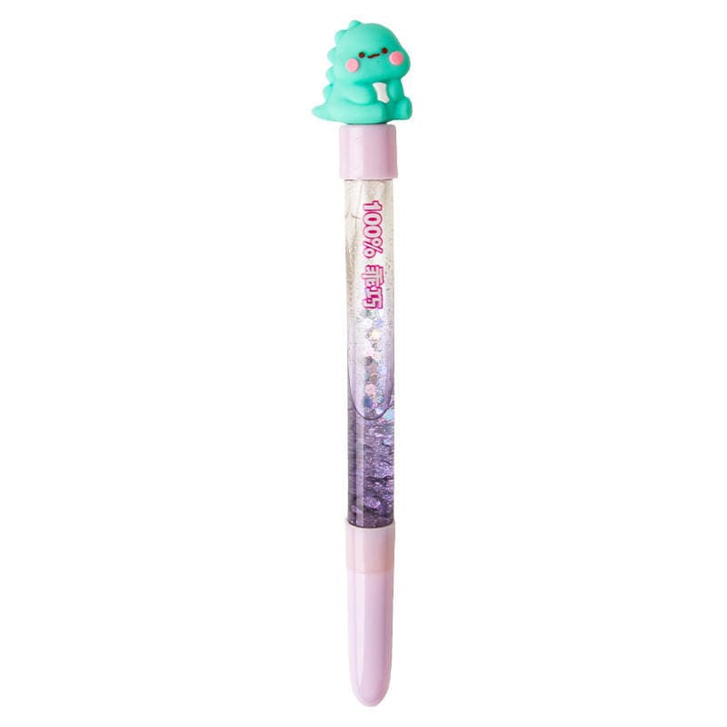 Creative Liquid Sand Pens Student Exam Prizes Stationery Cute Oil-Filled Glitter Multi-Color Animal Gel Pens Bulk Customization 5